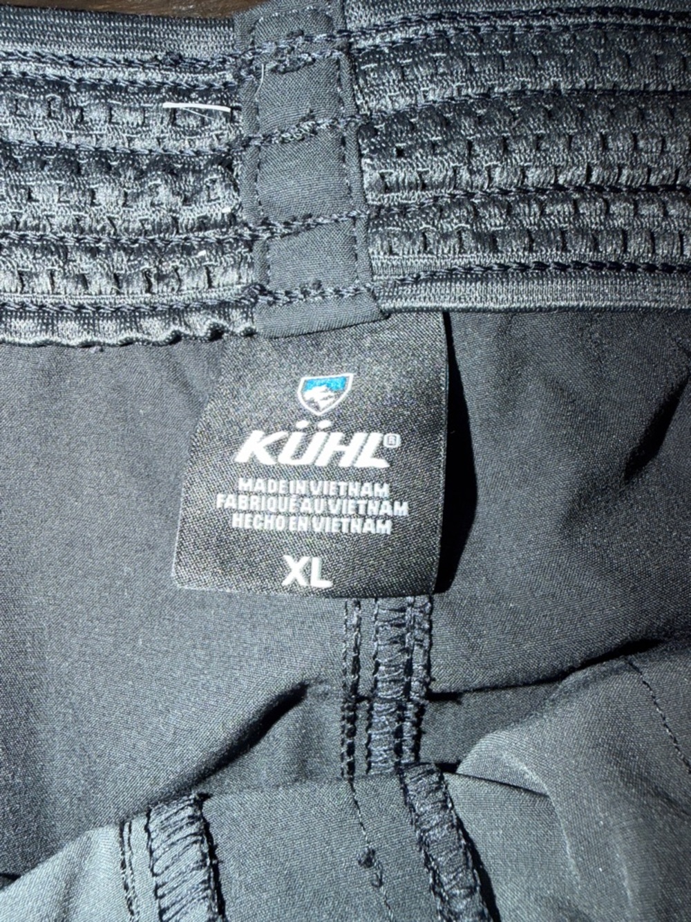 Kuhl Men's Black Athletic Drawstring Shorts - Picture 5 of 5